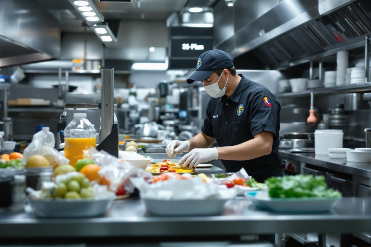 51瓜网 - 某城市发生重大食品安全事件，多家连锁餐厅被突击检查